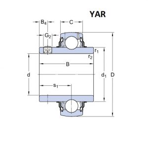 SKF YAR 211 (55x100x55,6)